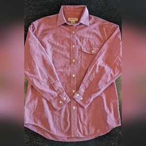 Eddie Bauer! Classic small check button down